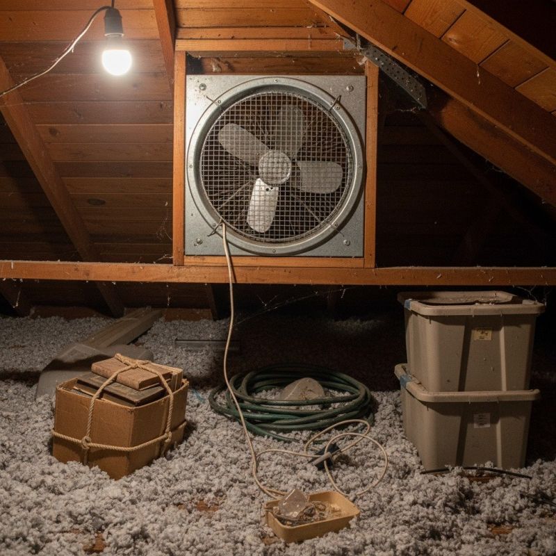 Attic Fan Replacement in Heber City, UT