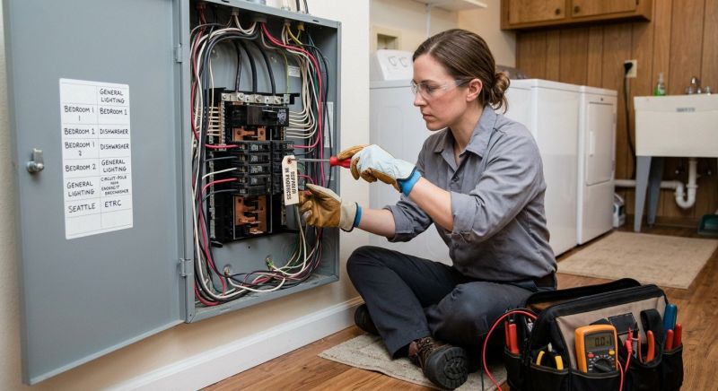 Main Breaker Panel Repair in Heber City, UT