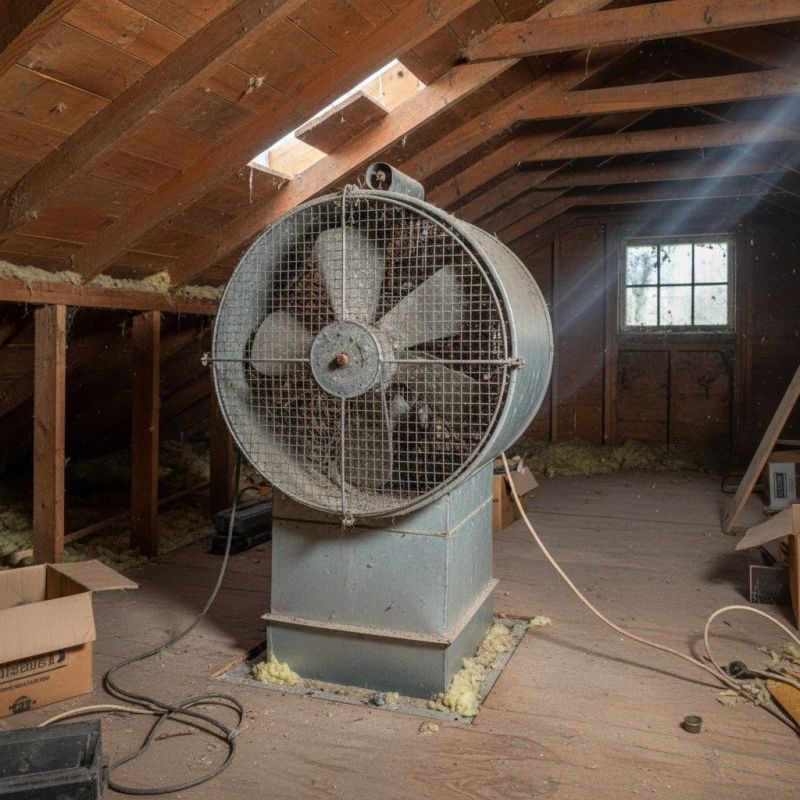 Solar Fan Installation in Alpharetta, GA